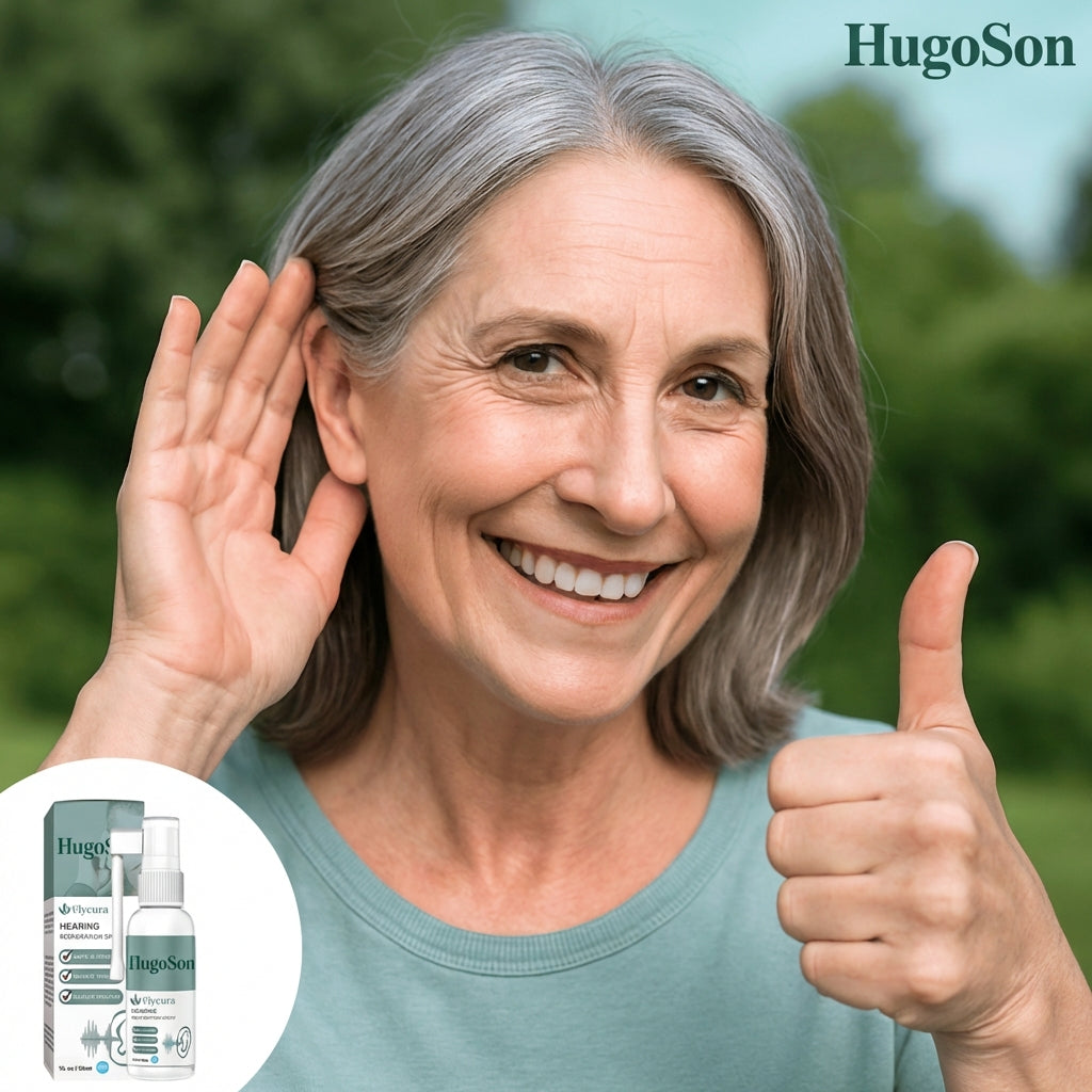 HugoSon™ | Restore hearing and reduce tinnitus by up to 94% within the first week!